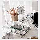 Storage Shelf Stackable Files Shelf Table Sundries Rack Organizer Holder