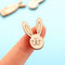DIY Craft Wooden Eggs Easter Decorations Easter Rabbit Wood Chips Wood Slice