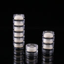 Plastic Round Finger Sponge Daubers Storage Box Organizer Case DIY Drawing Craft