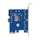 PCI-E X1 to USB3.0 Riser Card PCI Express USB3 4 Port Expansion Adapter Extender