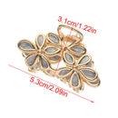 Gorgeous Metal Ornament Styling Tools Hair Clips Hair Accessories Hair Claw