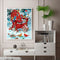 Birds in Snow Oil Paint By Numbers Kit DIY Frameless Drawing Picture for Adults