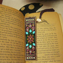 DIY Special Shaped Diamond Painting Creative Tassel Book Marks Leather Bookmark