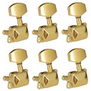 6pcs Guitar Tuning Pegs 3L 3R Tuner Machine Heads for Acoustic Electric Guitar