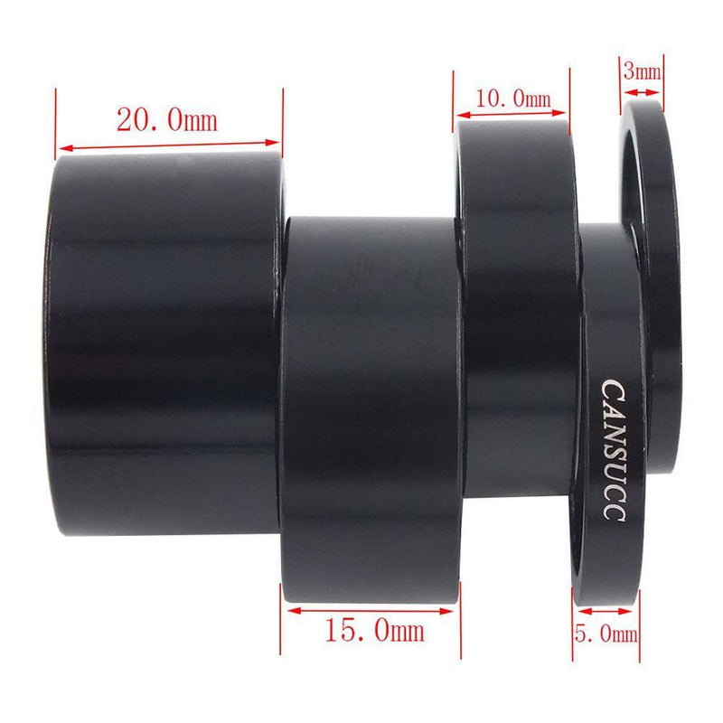 5pcs/Lot CANSUCC Bicycle Headset Washer Aluminum Front Fork Stem Spacers