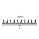 Air Oxygen Pump Aquarium Fish Tank Stainless Steel Splitter Hose (10 Ways) Newly