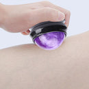 Cool Cold Massage Roller Ball Foot Back Body Massager Therapy Ball (Purple)