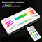 COOLMOON RGB Controller 4Pin PWM 5V 3Pin ARGB Fan Remote Control (White)