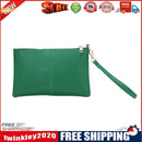 Women Clutch Handbags Envelope Wrist Bags Solid Wallet Party Purse (Green)