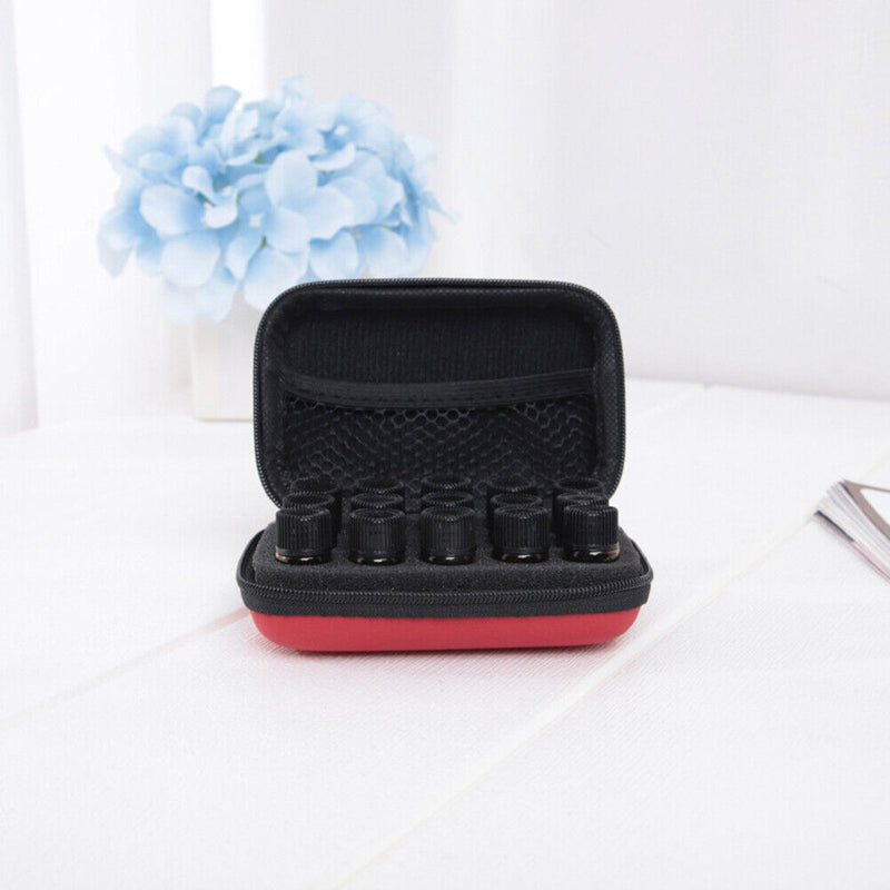 15 Slot Essential Oil Bottle Storage Holder Aromatherapy Rollers Carrying Bag