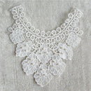 Lace Fabric Applique Embroidery Collar Neckline Accessories Embroidered Lace