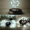 6x Solar Mason Jar Lights Hanging Bottle Lamp Garden Decor (White 20LED) Newly