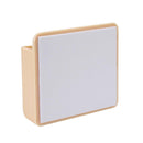5PCS Wall Mounted Phone Charging Organizer Storage Box Stand(Light Yellow)