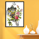 Temptation Light 14CT Stamped Cotton DIY Cross Stitch Embroidery (H795)