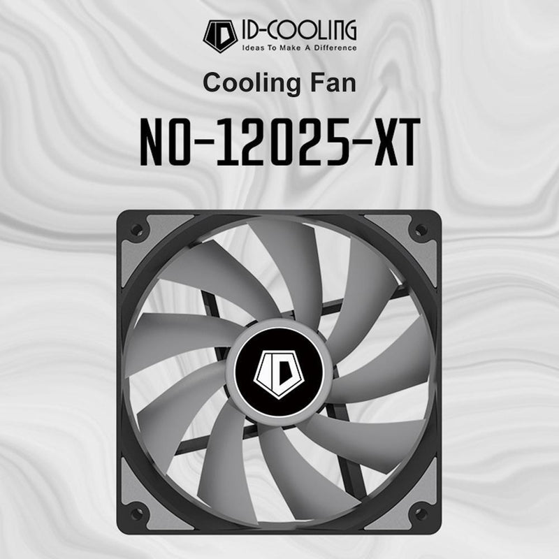 ID-COOLING 120mm CPU Cooler DC 12V 1800RPM PC Case Radiator Air Cooling Fan