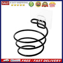 Saving Space Iron Spiral Stand Hair Dryer Rack Durable Holder Bathroom Shelves