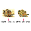 5D DIY Diamond Painting Leopard Cross Stitch Embroidery Mosaic Kit Craft