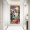 DIY Full Round Diamond Painting Flowers Bloom Picture Rhinestone Mosaic Han