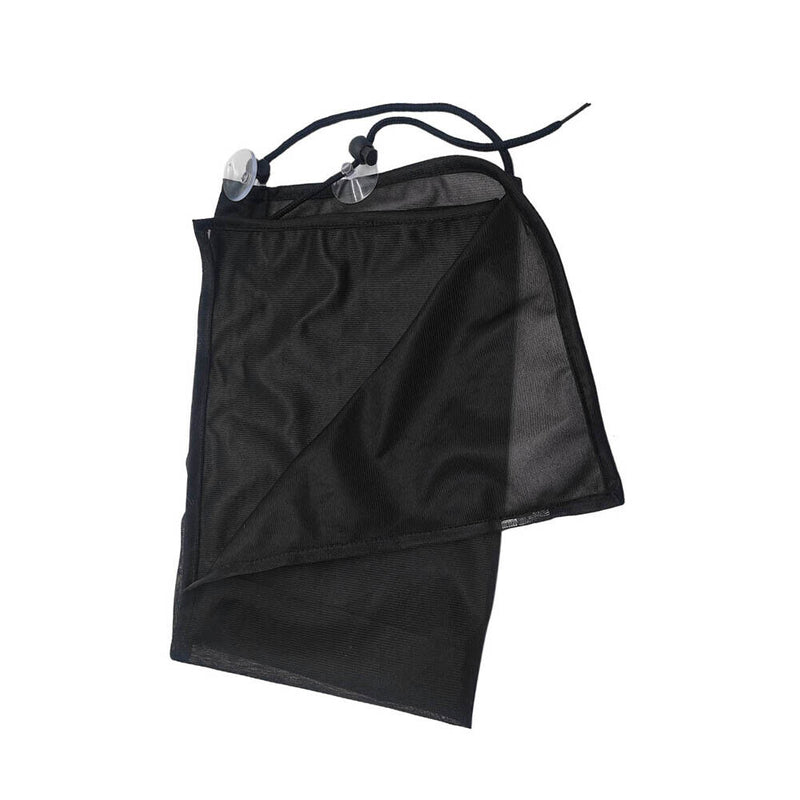 Car Anti-UV Side Window Sunshades Windscreen Shade Curtain Polyester Black Newly