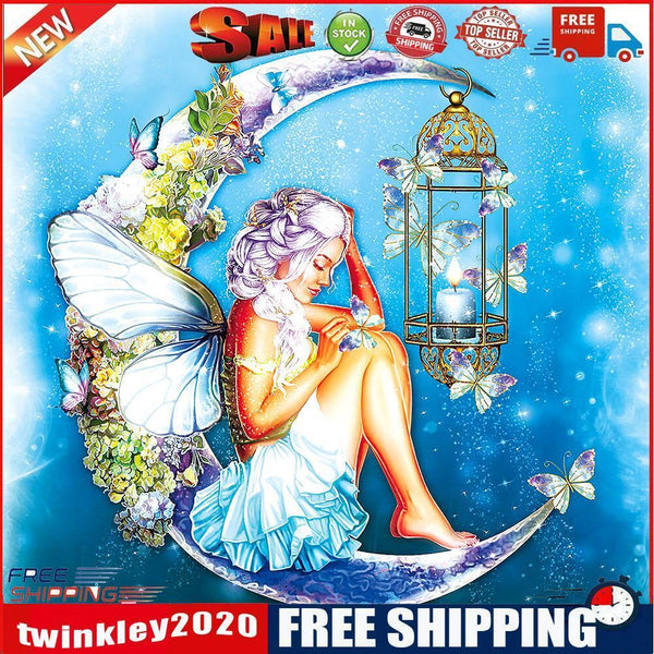 Diamond Painting Partial Special butterfly fairy Picture of Rhinestone