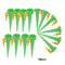Drip Irrigation System Automatic Watering Spike for Plants (18pcs Green)
