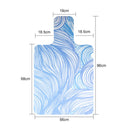 #A PU+Rubber Thickness Yoga Mat Non-Slip Exercise Pad with Position Line