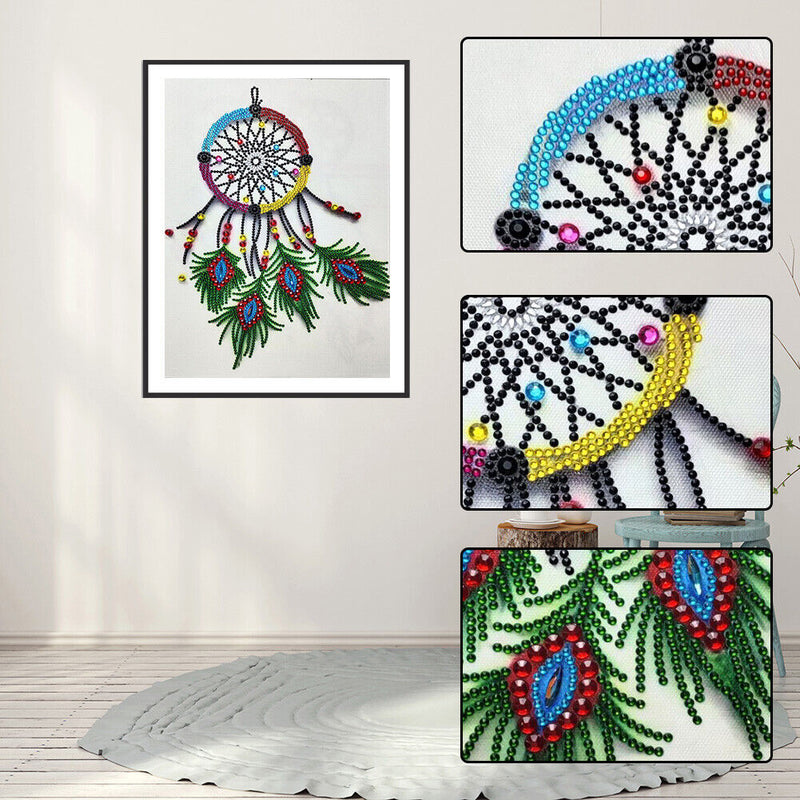 Diamond Painting 5D DIY Dream Catcher Partial Special Drill Kit (PH111)