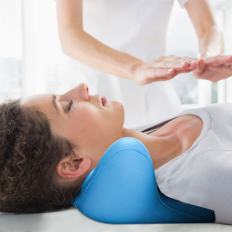 Neck Pain Relief Cervical Traction Device Massager for Multipurpose Neck Muscle