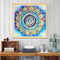5D DIY Special Shaped Diamond Painting Folk Flower Cross Stitch Embroidery