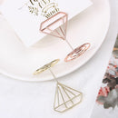 Desktop Decoration Place Card Clamps Stand Photos Clips Table Numbers Holder