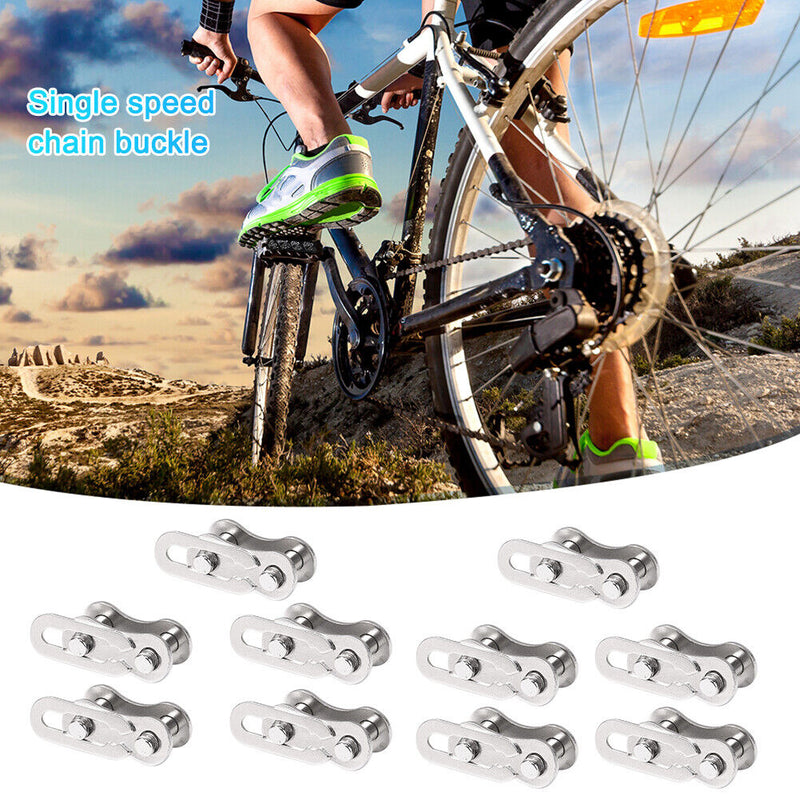 10pcs Universal Road Bike Chain Link Connector Set Bicycle Chain Joint Buck