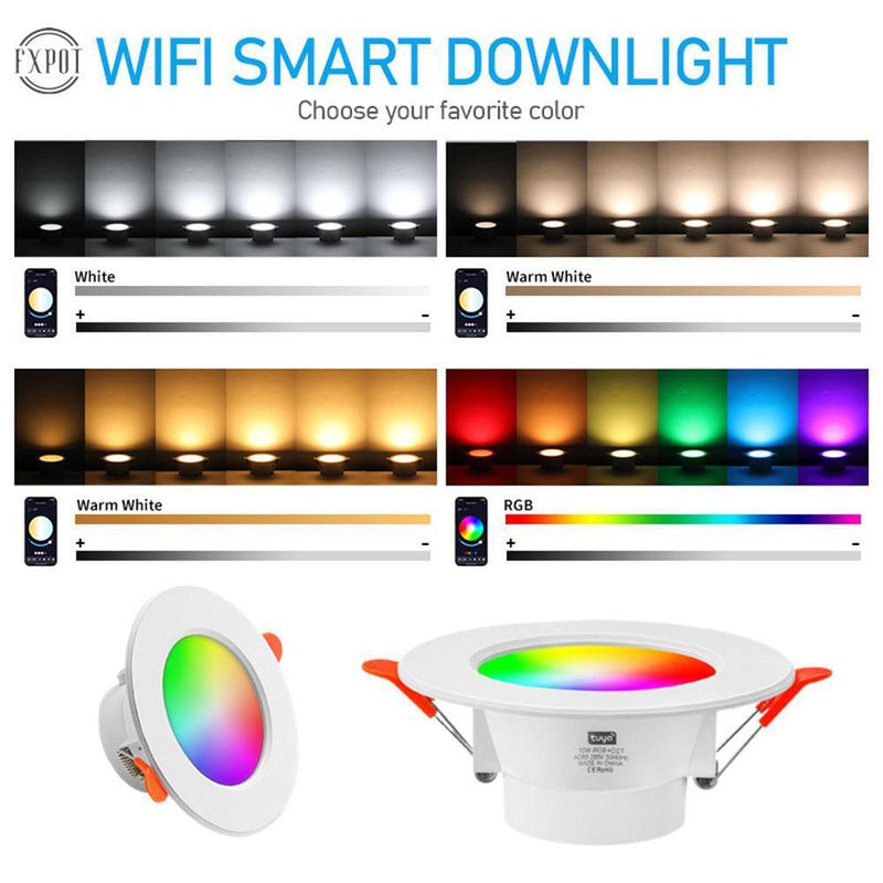 RGB LED Bulb 10W IR Remote Control 85-265V Atmosphere Night Lighting Decor