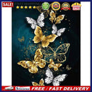 11CT Full Embroidery DIY Butterflies Stamped Cross Stitch Art Needlework Ki