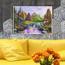 Full Round Drill 5D DIY Diamond Painting Landscape Embroidery Cross Stitch Decor