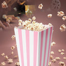 12pcs Favor Candy Treat Popcorn Boxes for Wedding Party Supply(Pink)