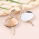 Gift Crystal Badge Ballet Girl Pin Clothes Accessories Dancing Girl Brooches