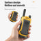 #A 2pcs Battery Powered LED Walkie-Talkies Long Range Portable Wireless Call