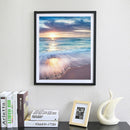 5D DIY Full Drill Diamond Painting Sunrise Beach Cross Stitch Embroidery Gi