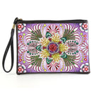 DIY Colorful Special Shaped Diamond Painting Wristlet Clutch Zipper Wallet Newly