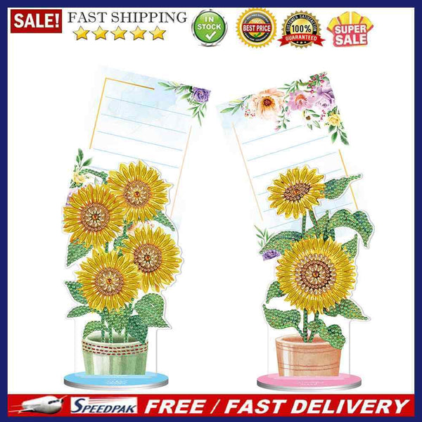 2pcs Diamond Painting Note Holder Gift Card Table Stand Clip Desktop Memo Clamp