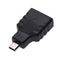 Micro HDMI Female to HDMI Male Adapter Male Converter for Android TV