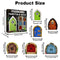 Window Home Courtyard T ree Decor Mini Dwarfs Fairy Tale Door Garden Decoration