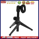 Adjustable Capacitive Microphone Stand Foldable Tripod MIC Holder w/Clip