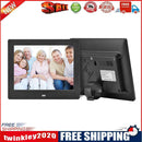 8 Inch Digital Photo Frame 1024x768 LED Movie Player Alarm Clock (Black EU)