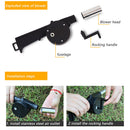 Metal Hand Crank Air Fan for Grill Picnic Camping Fire Starter Accessories
