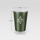 Outdoor Camping Cup Stainless Steel Travel Milk Coffee Tableware Drinks Mugs