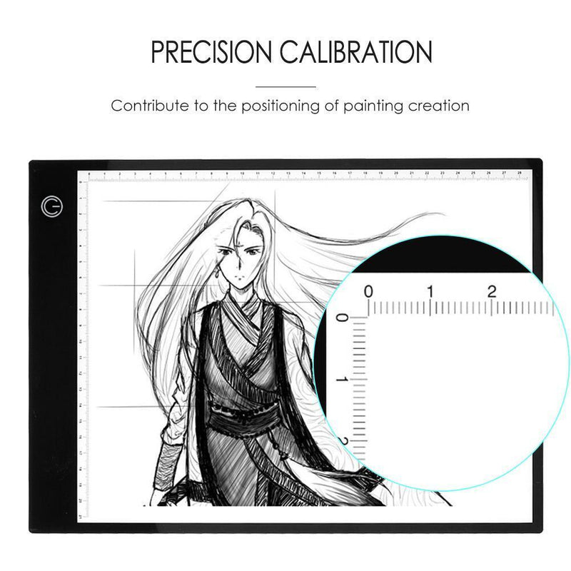 A4 Digital Graphics Tablet LED Drawing Board Light Box Tracing Copy Pad Newly