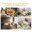 Corrugated Paper Cat Scratcher Grinding Nails Kitten Scratching Bed Pad Tra