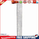 Shine Full Rhinestone Hairpins Long Tassel Crystal Wedding Bling Hair Clips
