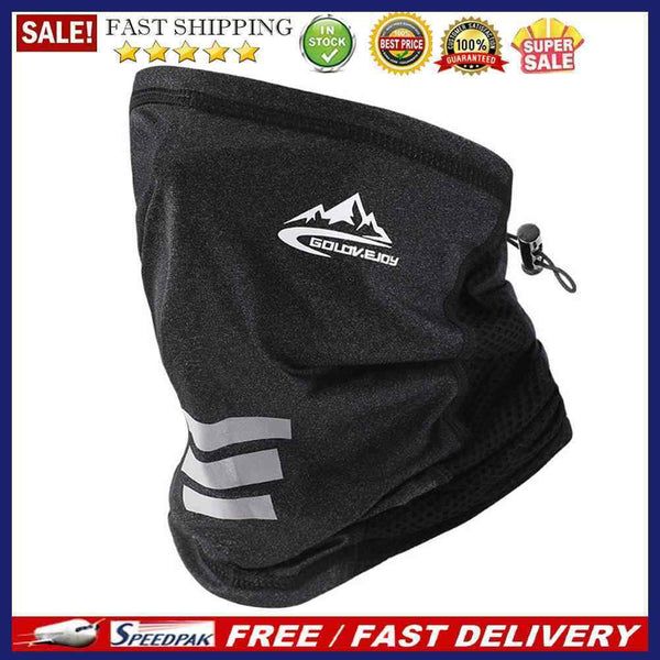 Sunscreen Anti UV Ice Silk Face Neck Tube Outdoor Windproof Reflective Band